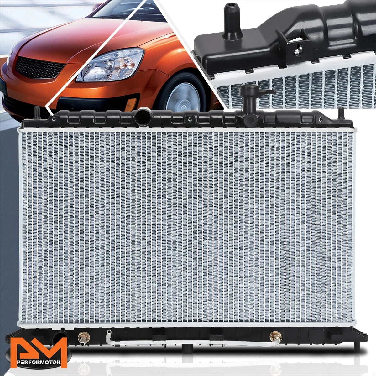 Aluminum Core Radiator for Kia Rio5 (2006–2011) DPI-2820