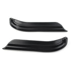 Black Louvered Swingarm Covers for Harley Touring Dresser (2009-2020)