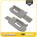 Sun Visor Set for Infiniti JX35 QX60 Pathfinder (Gray)