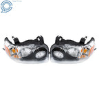 Set of 2 Halogen Headlights Assembly for Ford Escape (2005–2007)
