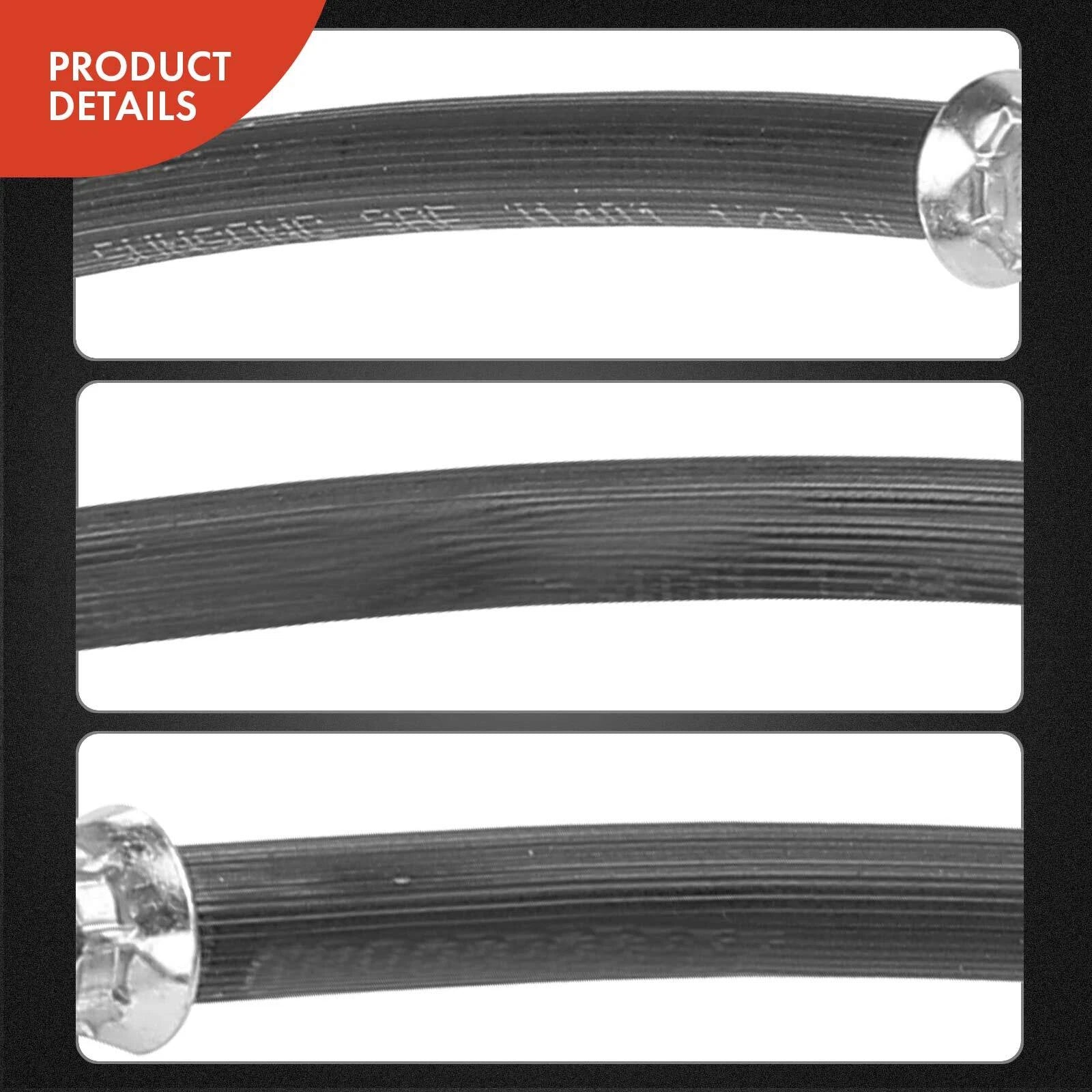Front Right Brake Hydraulic Hose for Honda Prelude (1992–1996)