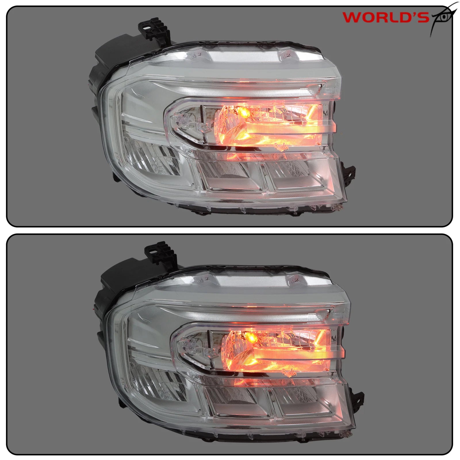 LED Headlight for Ford Maverick XL/XLT (2022–2024) Chrome