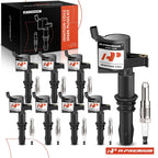 Set of 8 Ignition Coils & Spark Plugs for Ford F150 (2004–2008)