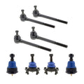 8PC Tie Rod Ends & Ball Joint Kit for Chevelle F85 Monte Carlo (1964–1972)