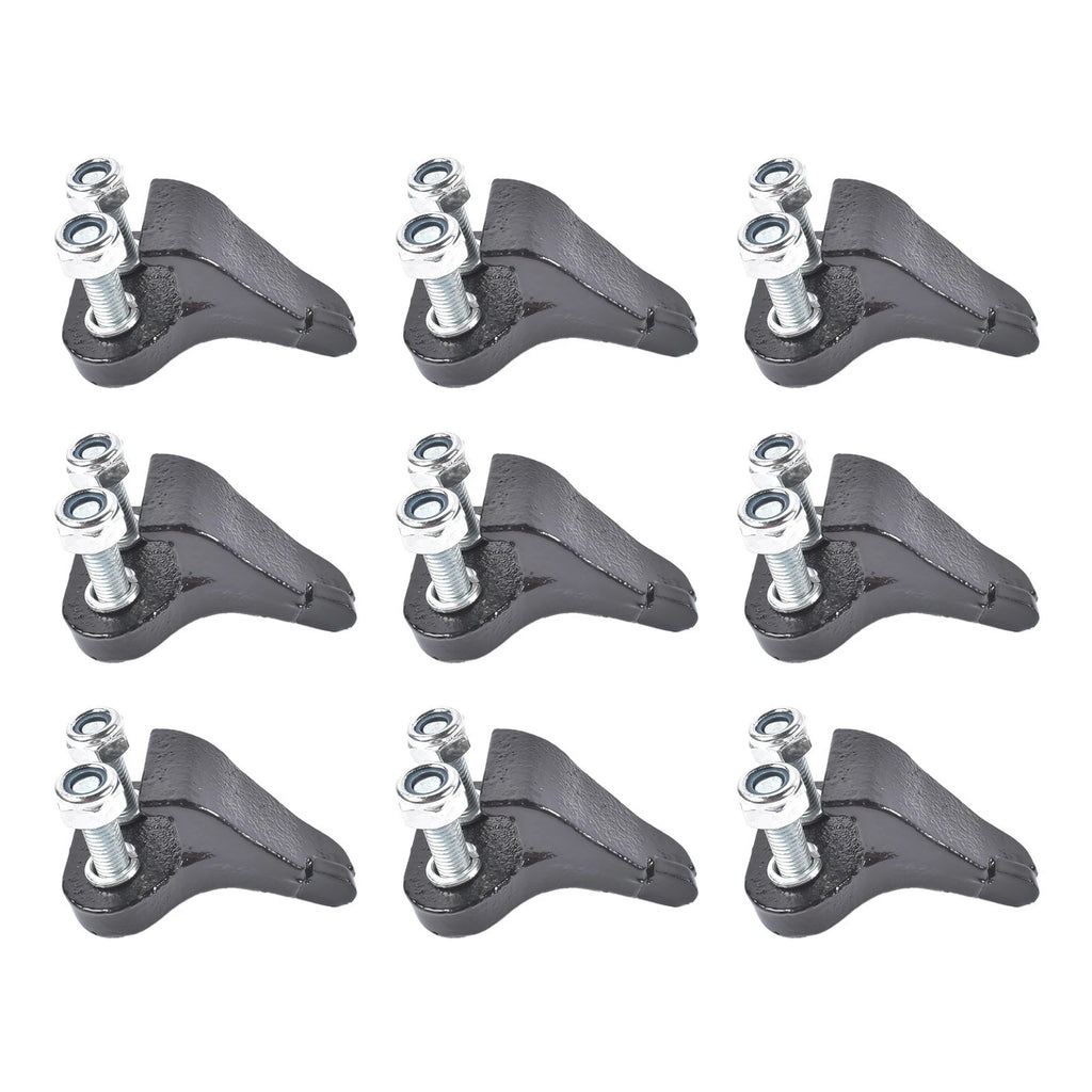 9Pcs Cutting Teeth Kit for DK2 Stump Grinder