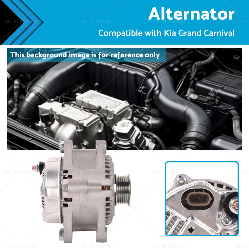 Alternator for Kia Grand Carnival VQ 3.8L Petrol G6DA (2006–2010)