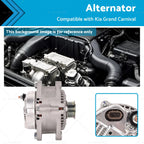 Alternator for Kia Grand Carnival VQ 3.8L Petrol G6DA (2006–2010)