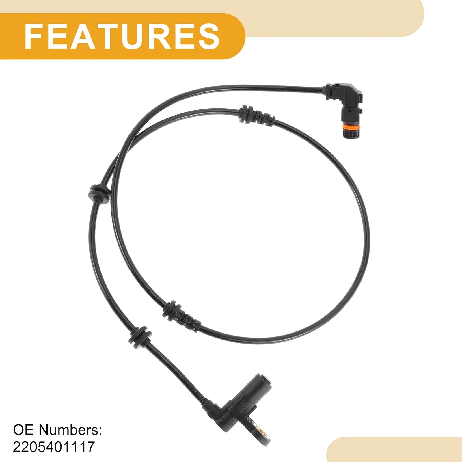 ABS Wheel Speed Sensor No. 2205401117 for Mercedes-Benz S430 (1999–2006)