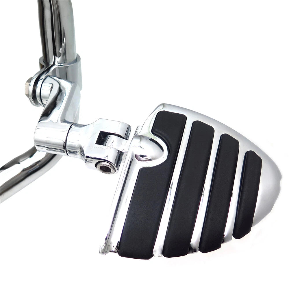Mini Wing Highway FootPeg Set of 2 for Kawasaki Vulcan VN400 VN800 (1996–2009)