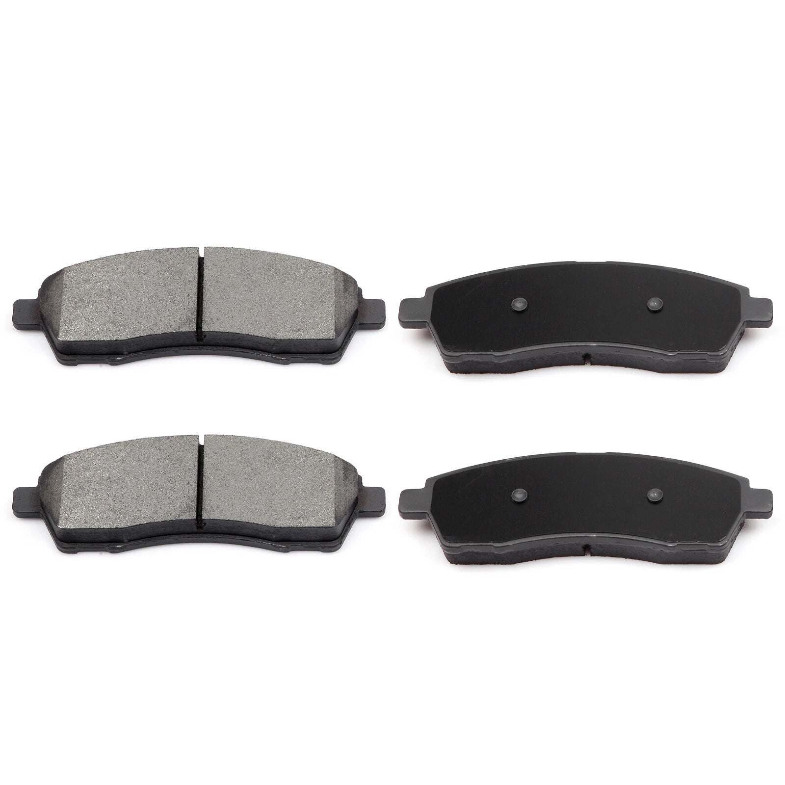 Set of 2 Rear Brake Rotors and Ceramic Pads for Ford F-250 F-350 Super Duty