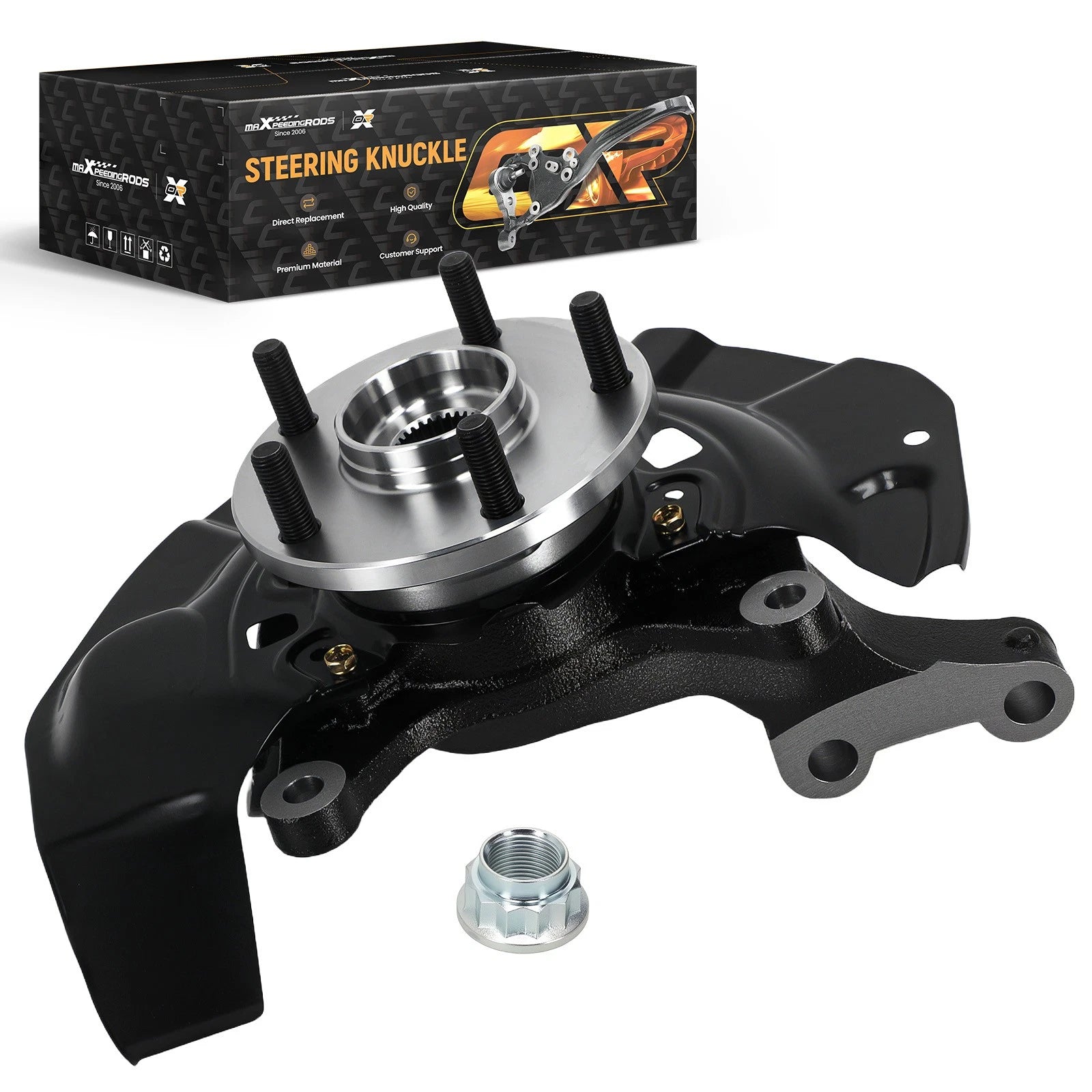 Front Right Steering Knuckle Wheel Hub for Lexus RX350/RX400H (2006–2009) LK024