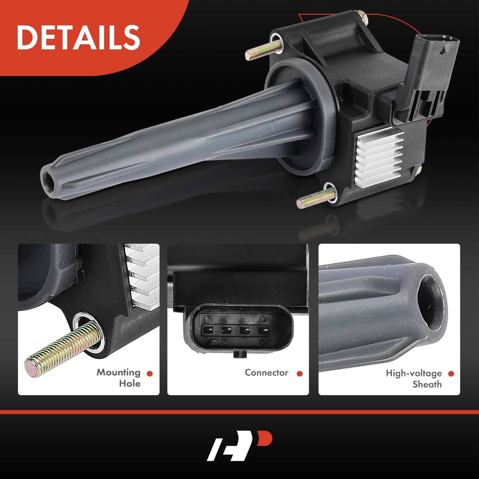 Ignition Coil for Chevrolet Silverado 1500, GMC Sierra 1500 (2019–2022)