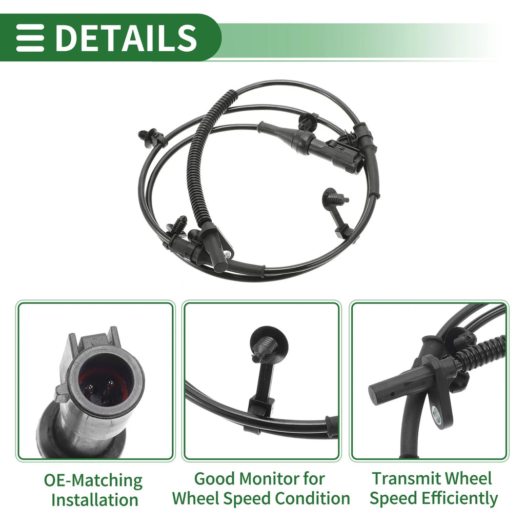 ABS Wheel Speed Sensor No. 9T4Z2C204B for Ford Edge (2007–2014) Right Front
