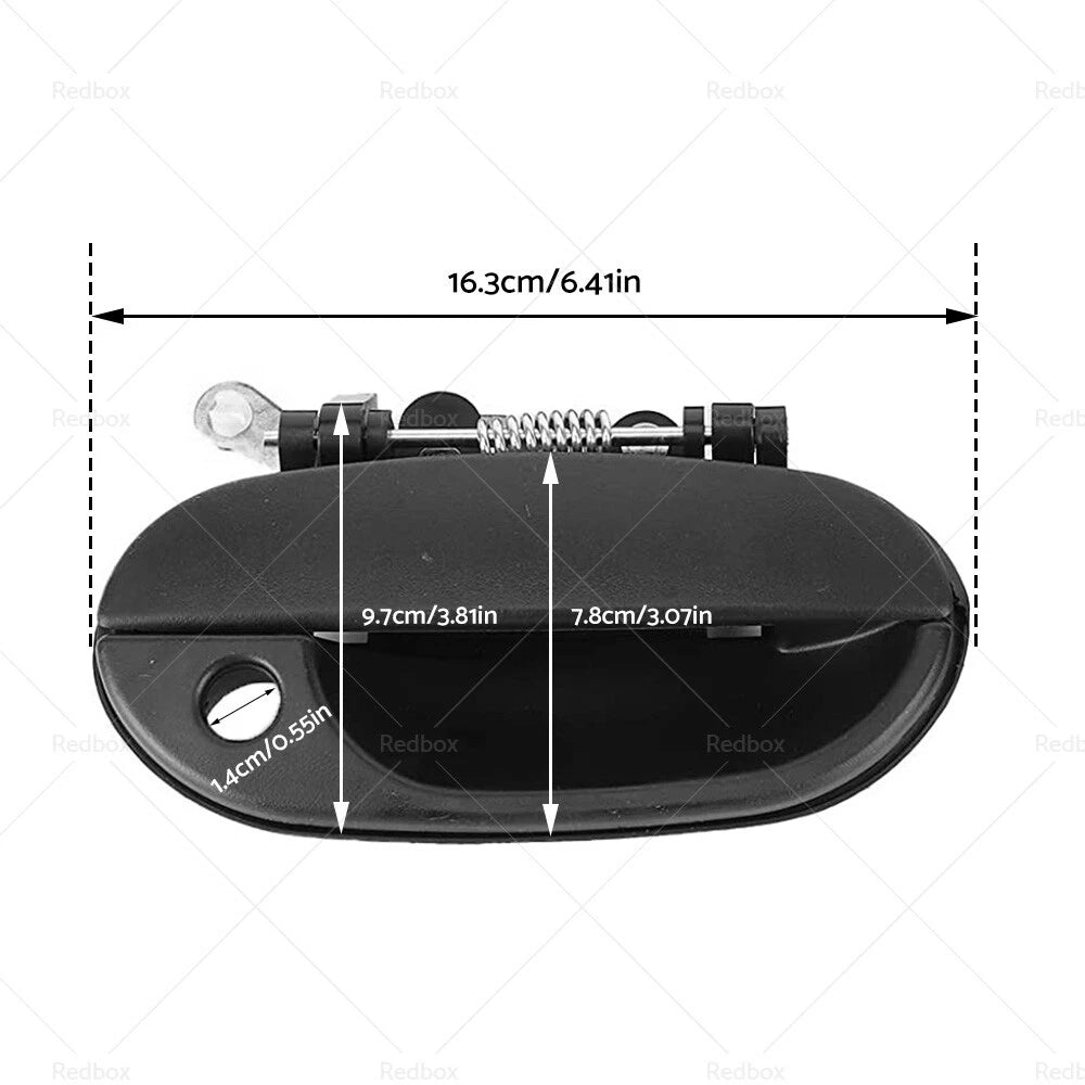 Front Right Outer Door Handle for Hyundai Excel X3 (1997–2000)