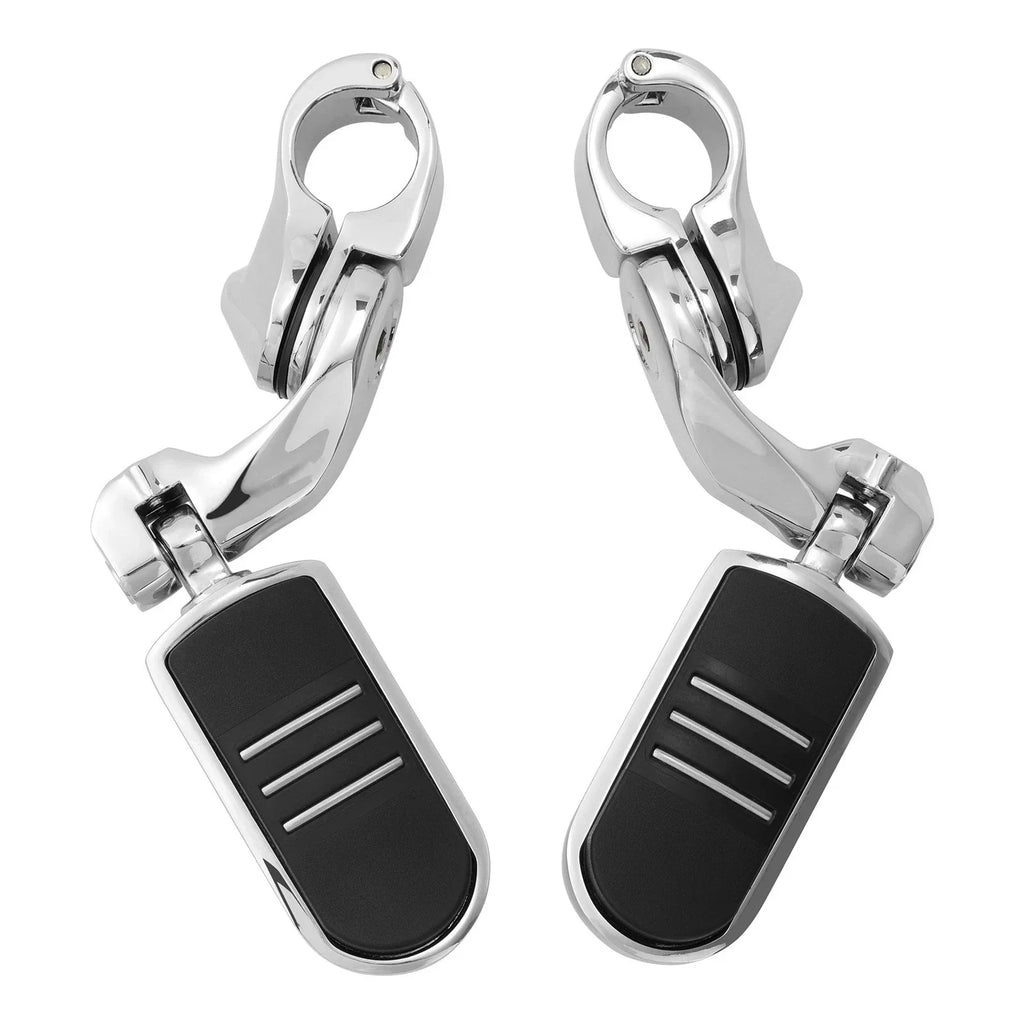 32mm Engine Guard Foot Pegs for Harley Touring (1993-2025)
