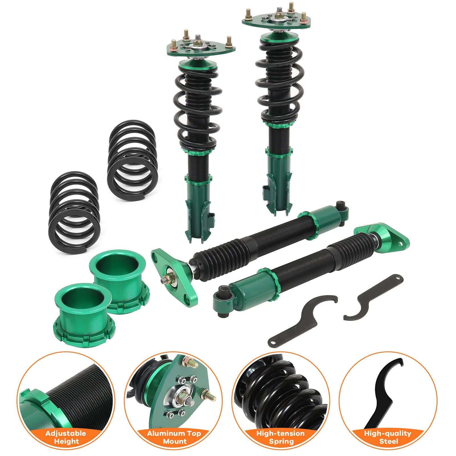 Coilovers for Hyundai Genesis Coupe (2011–2015) Height Adjustable Suspension