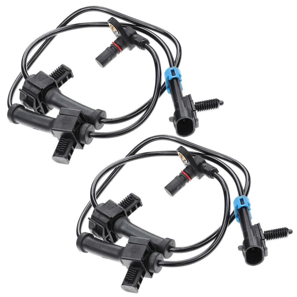 2X Rear ABS Wheel Speed Sensor for Chevrolet Silverado 1500 GMC Sierra (2007–2013)