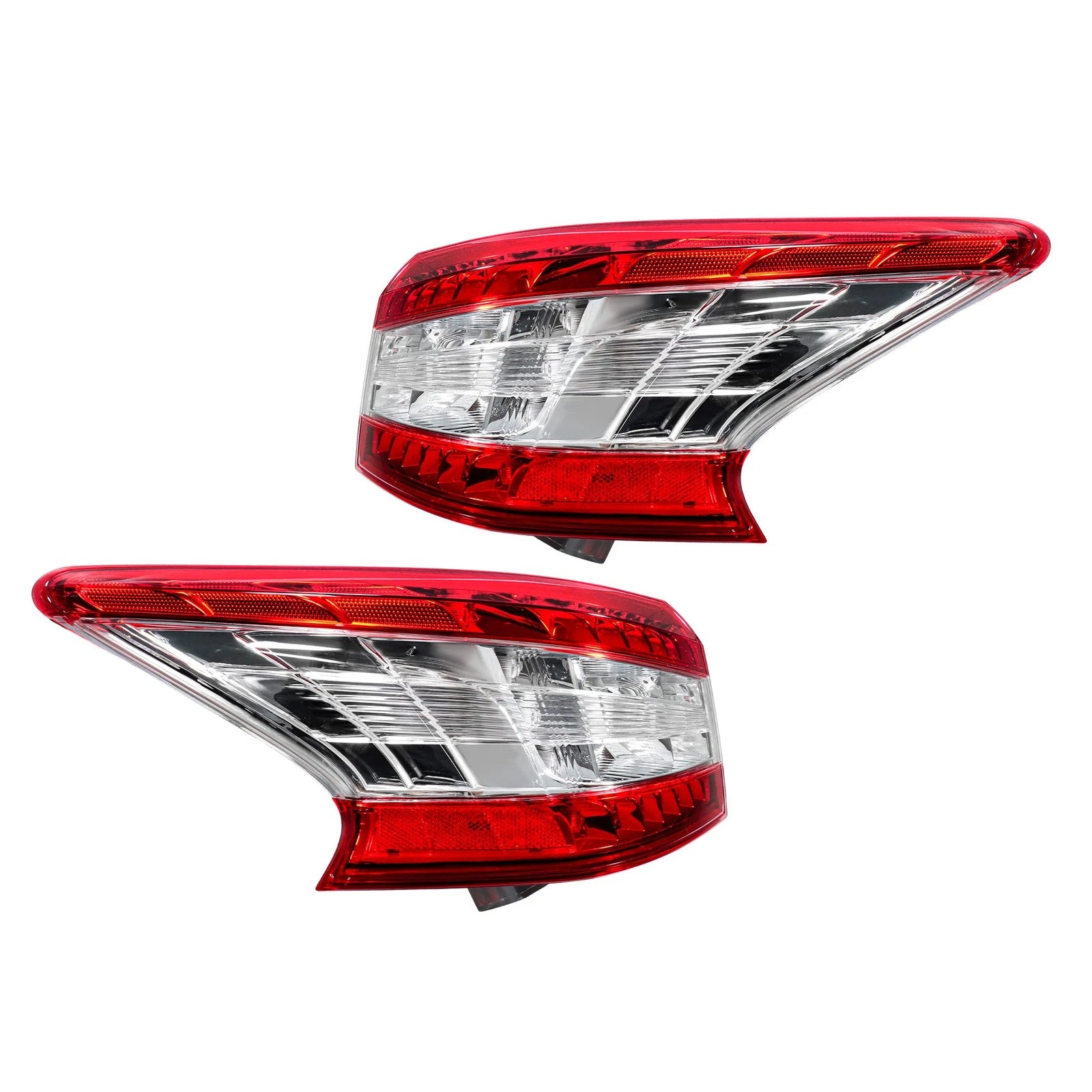 Set of 2 Tail Lights for Nissan Sentra (2013–2015)