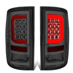 2X LED C-Tube Bar Tail Brake Light Lamp Smoke for Ram 1500 2500 3500 (2009–2017)