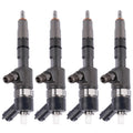 4X Fuel Injectors 0445110507 for Yanmar Engine 3.3L (4TNV88C, 4TNV98, 4TNV98-CWBV)