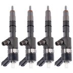 4X Fuel Injectors 0445110507 for Yanmar Engine 3.3L (4TNV88C, 4TNV98, 4TNV98-CWBV)