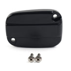 Brake Cylinder Reservoir Cover Cap for Harley Touring Road King Road Glide (–) Black