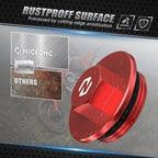 Magnetic Oil Drain Plug Cap for Honda CRF450R CRF450RX CRF450X (2017–2024)