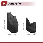 Set of 4 Mud Flaps Splash Guards for Lexus GX550 (2024)