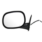 Power Mirror for Dodge Ram 1500 (1998–2001) Left Manual Fold Heated Black