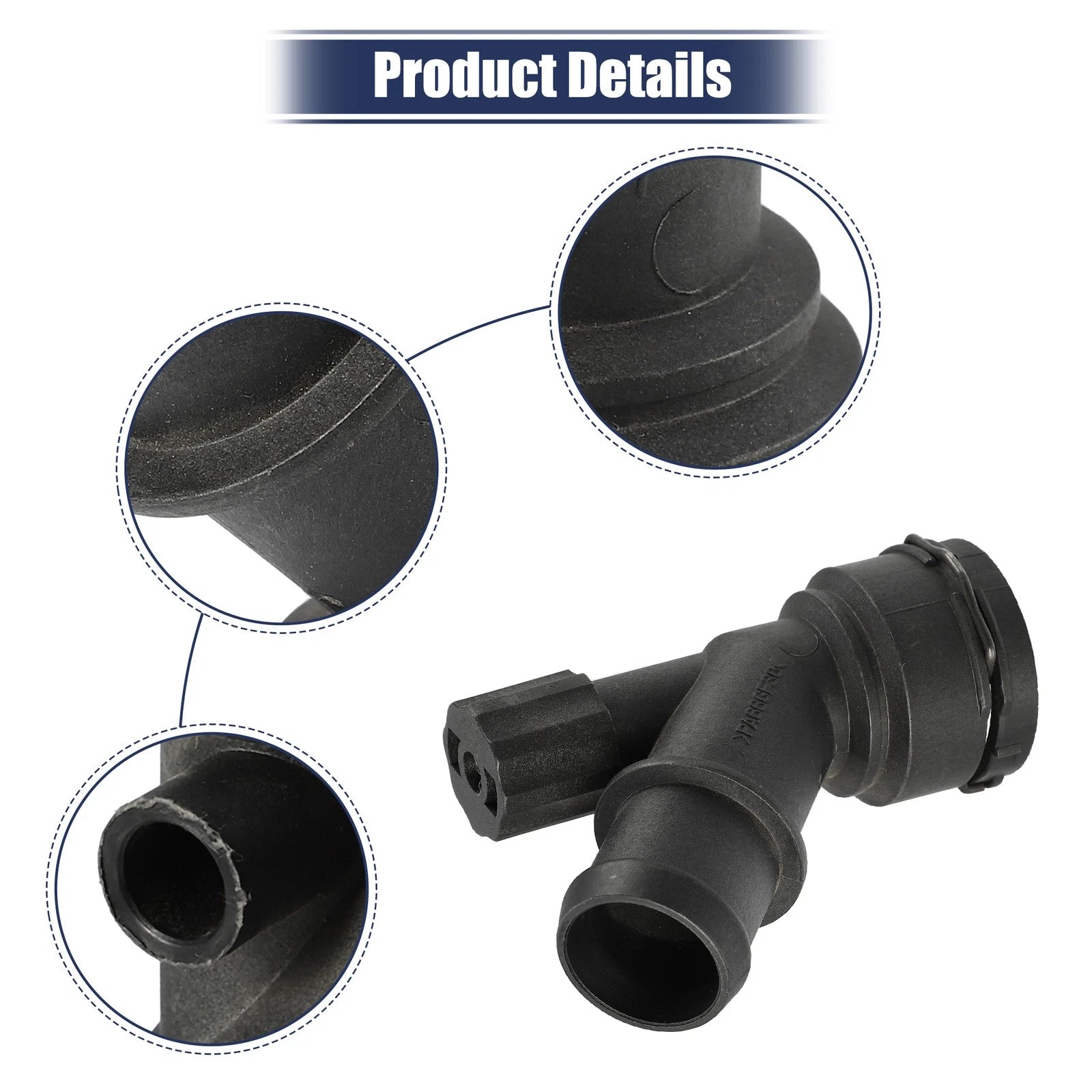 Radiator Coolant Hose Flange 6Q0122291F for Volkswagen Golf, Jetta 