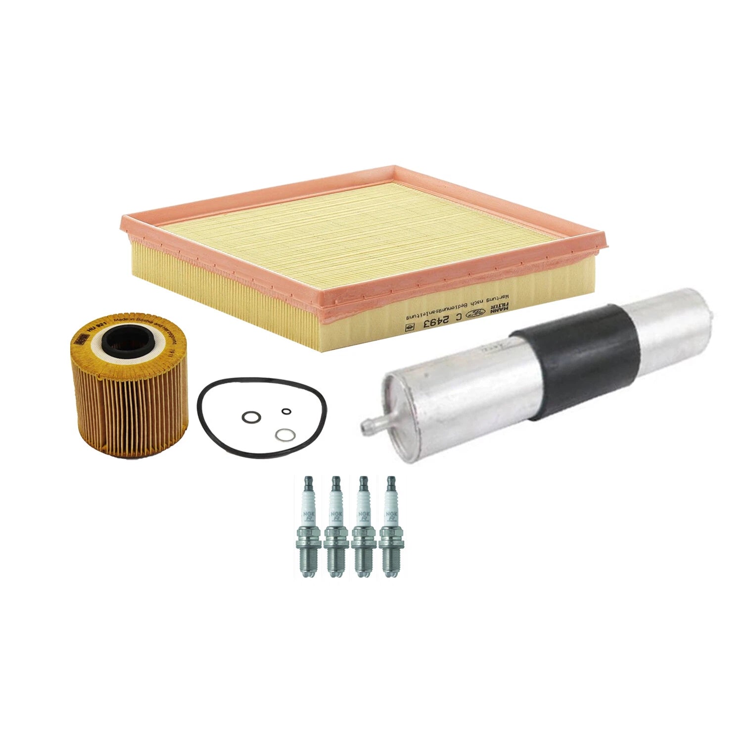 Tune Up Kit with Filters & Spark Plugs for BMW E36 318i 318is 318ti (1992–1999)
