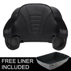 Matte Black Trunk Luggage Backrest Speakers for Harley Touring (2014–2026)