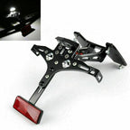 License Plate Holder Bracket with LED Light for Suzuki GSXR 600 750 (2006–2007)