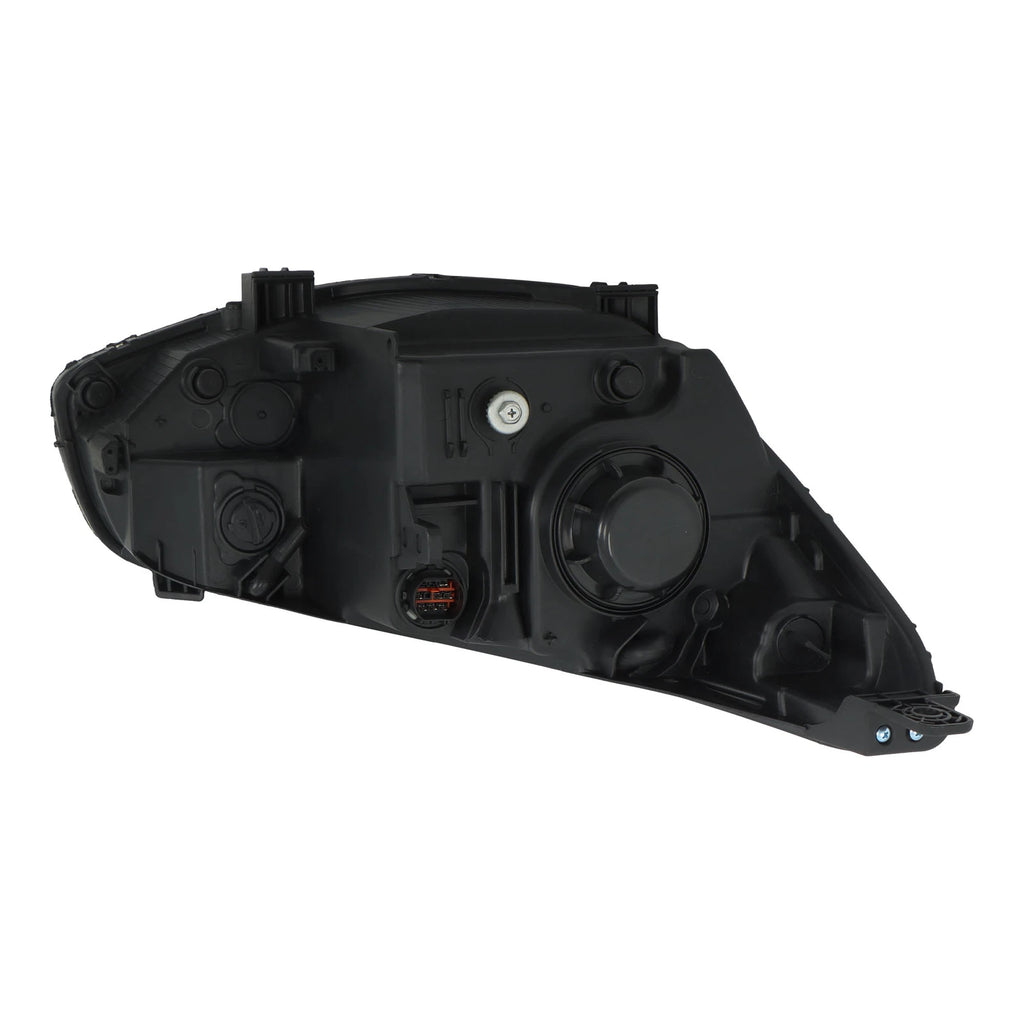 Headlight for Kia Soul (2014–2019) Driver Left Side Halogen Chrome Black