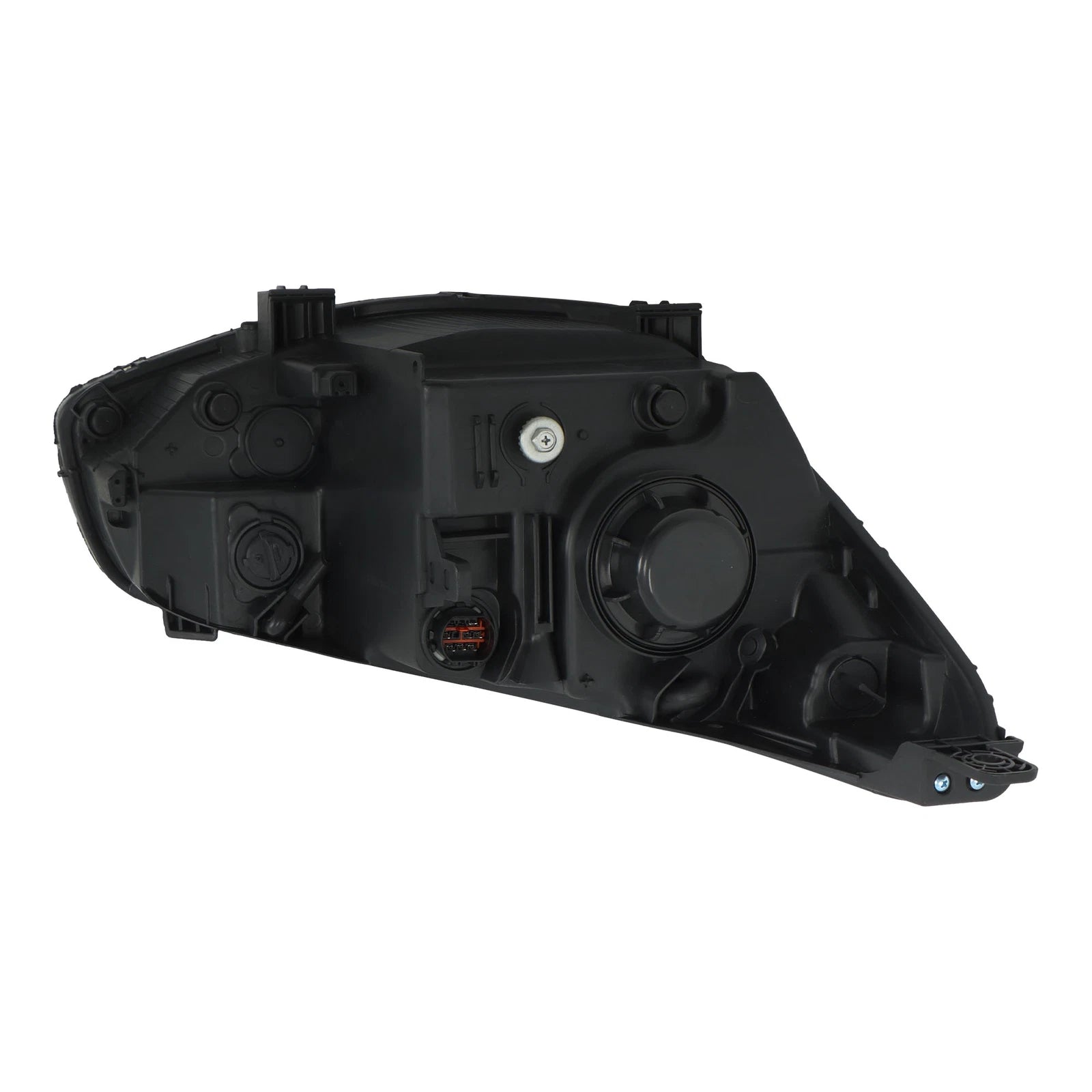 Headlight for Kia Soul (2014–2019) Driver Left Side Halogen Chrome Black