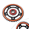Set of 2 Rubber Cushioned Sprockets for Honda CBR650R CBR650F (2019–2023)