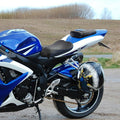 Driver & Passenger Seat for Suzuki GSXR600 GSXR750 (2006–2007) Black Blue