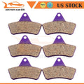 Set of 4 Brake Pads for Arctic Cat Bearcat 454 (1996–2004)