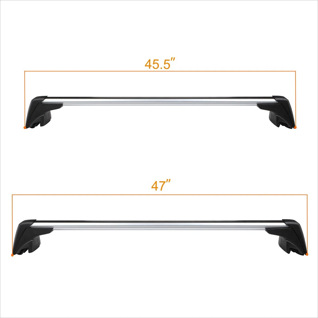 Aluminum Roof Rack Cross Bars for BMW X1 (2009–2015) w/Lock
