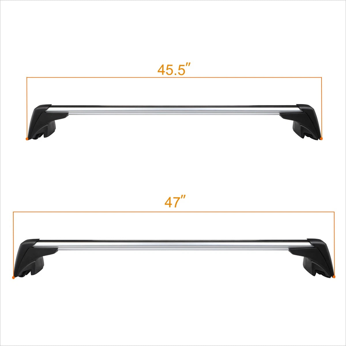 Aluminum Roof Rack Cross Bars for BMW X1 (2009–2015) w/Lock