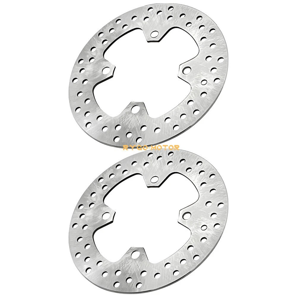 2X Front Brake Disc Rotors for Kawasaki Brute Force 650 750 Prairie 360 700