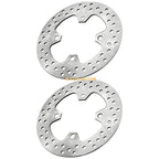 2X Front Brake Disc Rotors for Kawasaki Brute Force 650 750 Prairie 360 700