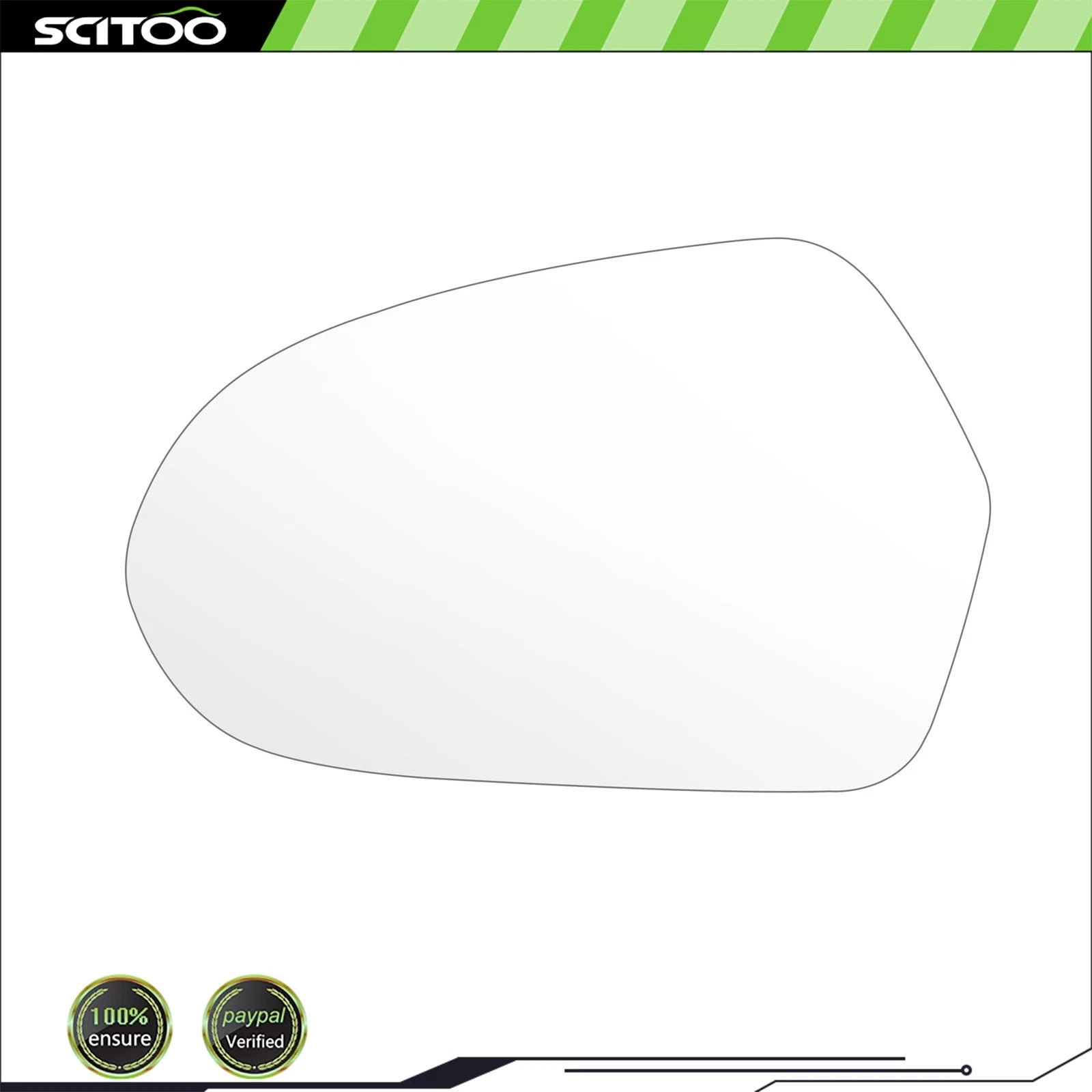Heated Mirror Glass Replacement Left Side for Audi A6/A6 Quattro/S6 (2012–2018)