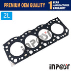 2L 2LT Overhaul Gasket Kit for Toyota 2L-T (1975–1985)