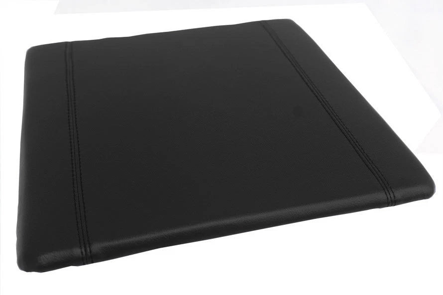 Leather Synthetic Console Armrest Cover for Ford F250 (2011–2016) Black