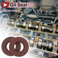 2X Oil Seal Rotary Shaft Seal FKM Rubber 35x70x12mm for Various Models