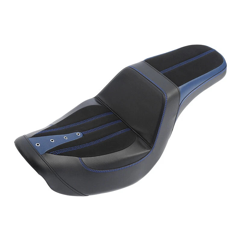 Driver Passenger Seat for Harley Dyna Low Rider Wide Glide (2006–2017)