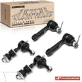 Set of 4 Front Sway Bar Link Outer Tie Rods for Nissan Sentra (1986–2006)