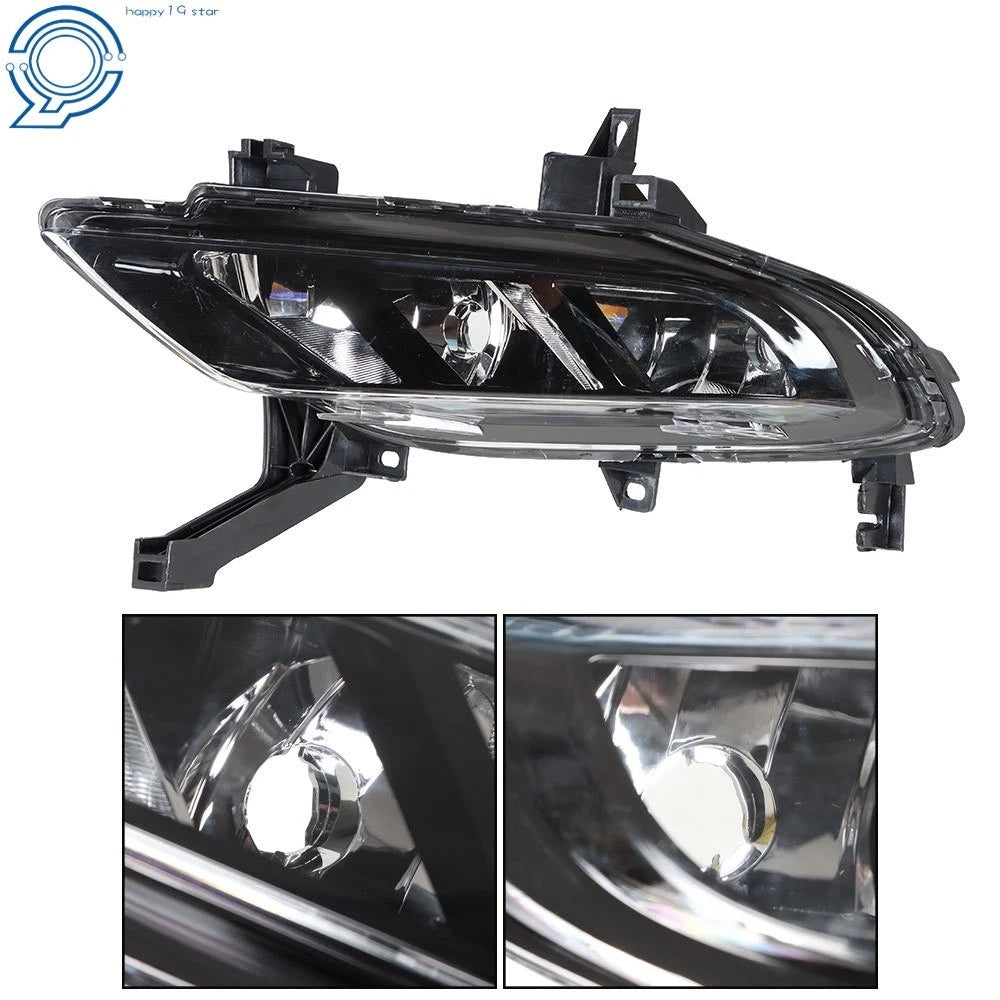Front Bumper Fog Light Lamps Assembly Kit for Nissan Maxima (2016–2019)