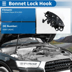 Hood Latch Assembly for Nissan Rogue (2014–2020) No. 65601JN24C